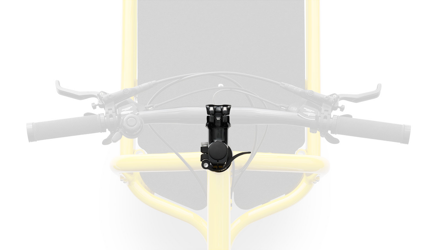 60 mm almindelig stilk sort