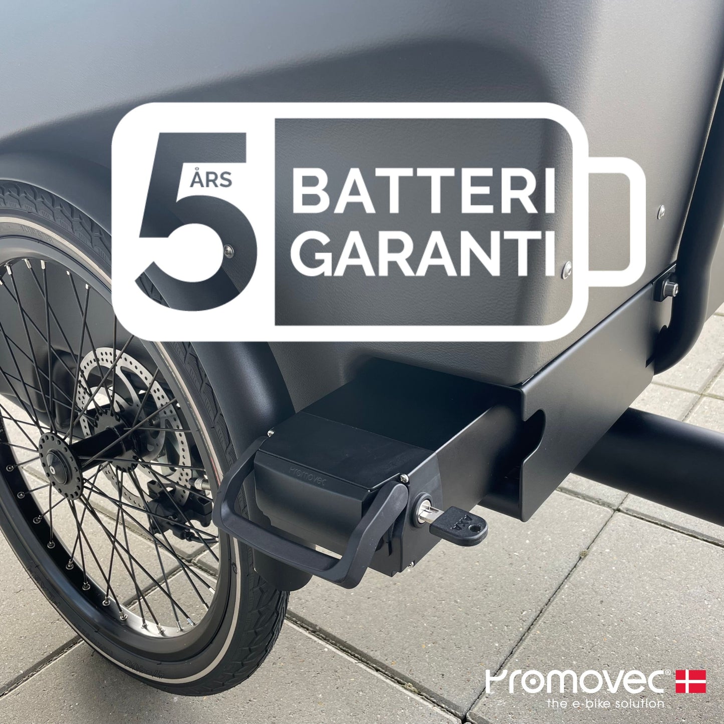 HUMBER Compact Cargo 2 Black Mat 11 ah batteri