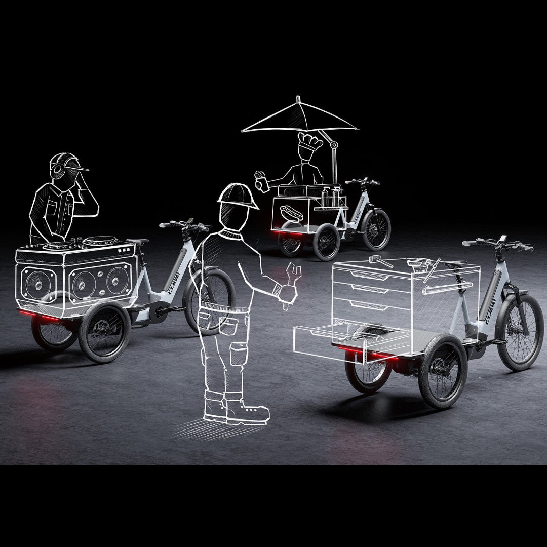 CUBE | Trike Flatbed Hybrid 750