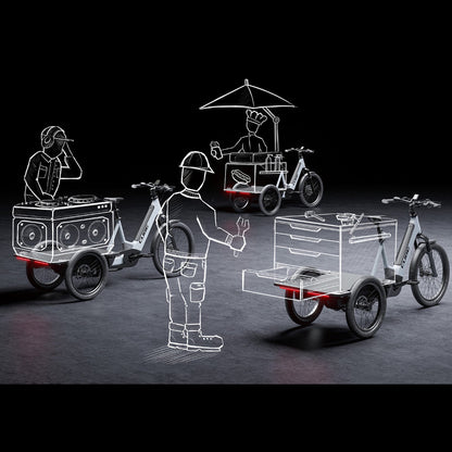 CUBE | Trike Flatbed Hybrid 750